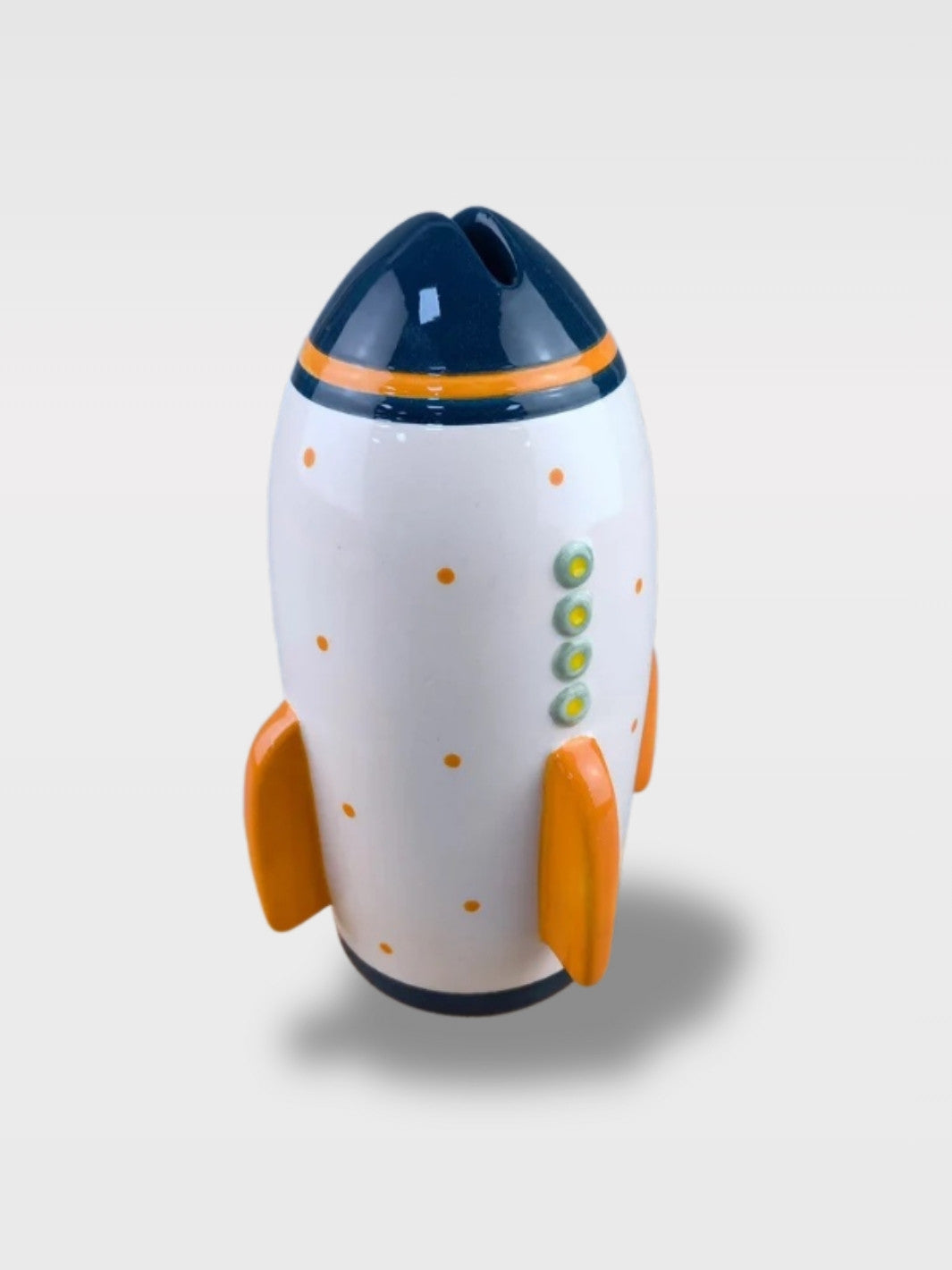 Tirelire Fusée En Céramique <br>Le Voyageur Des Étoiles