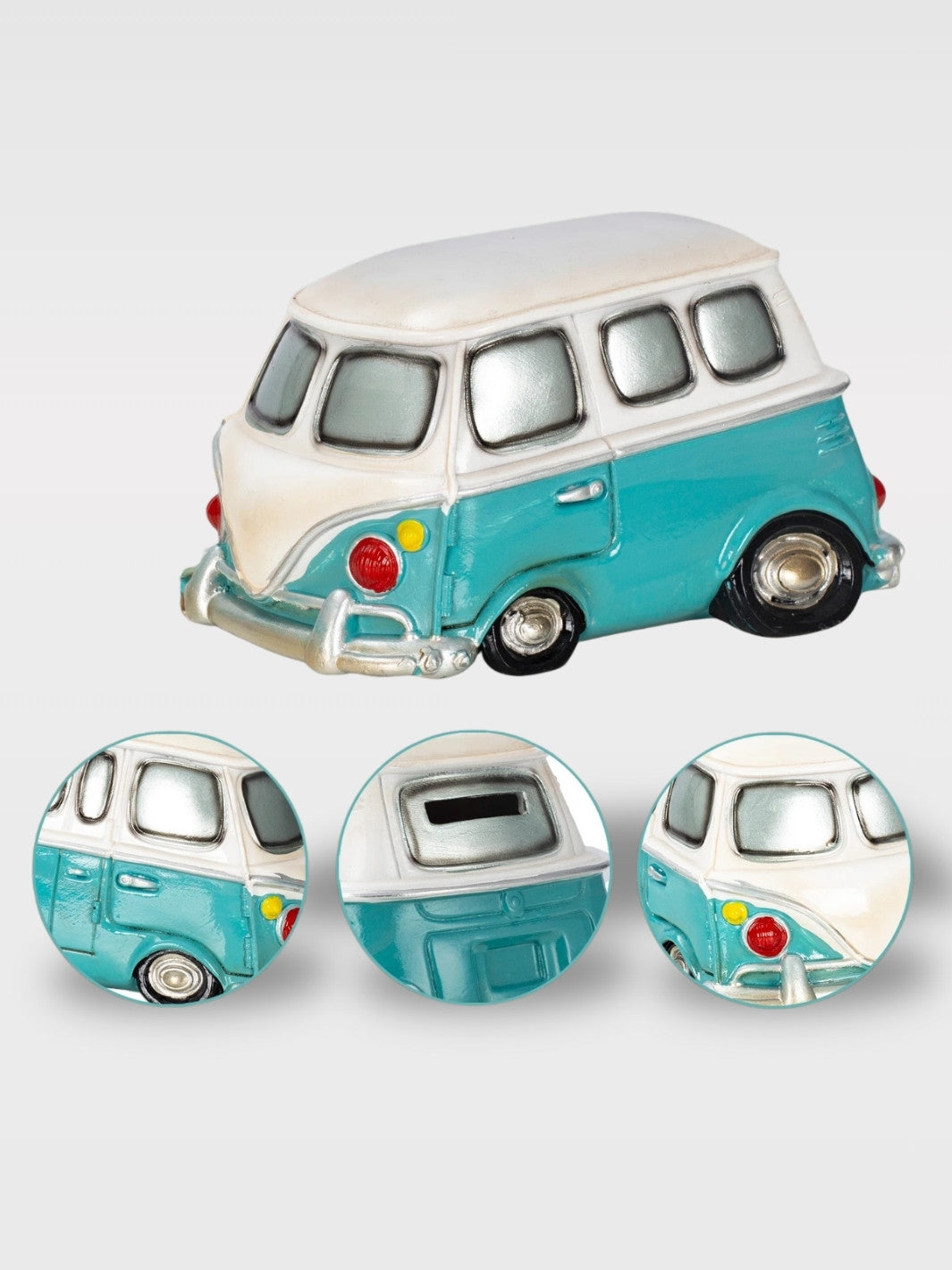 Tirelire Bus Vintage<br>Le Voyageur Hippie