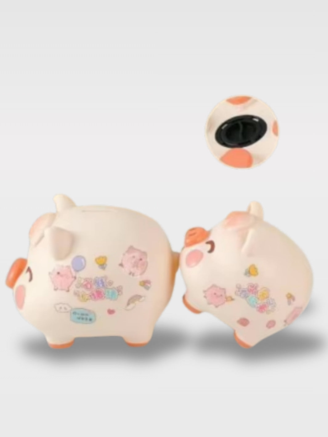 Tirelire Incassable Cochon Bébé<br>Bébé Cochon Rigolo