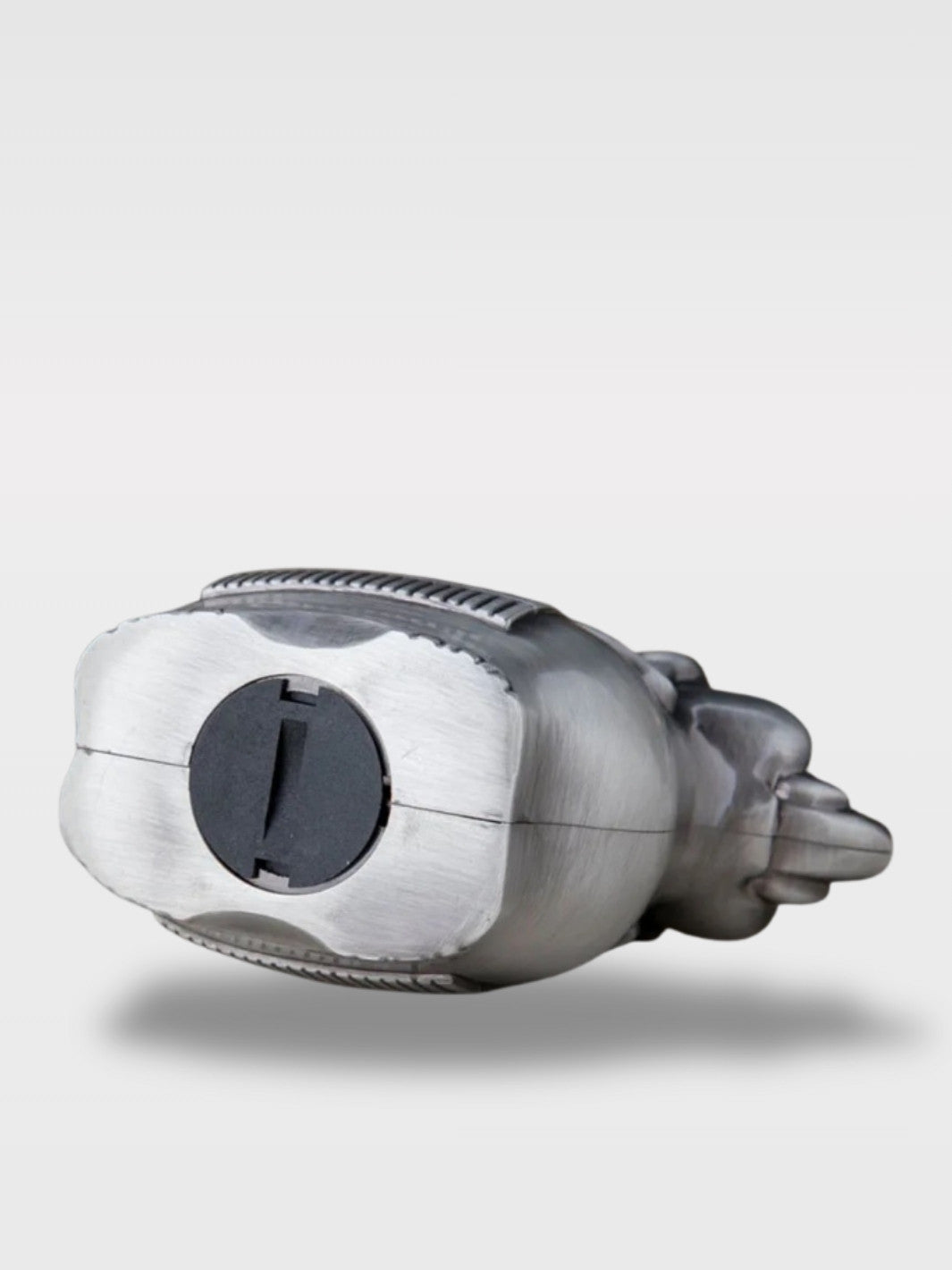 Tirelire Éléphant Gris Métal<br>Le Gardien d’Argent