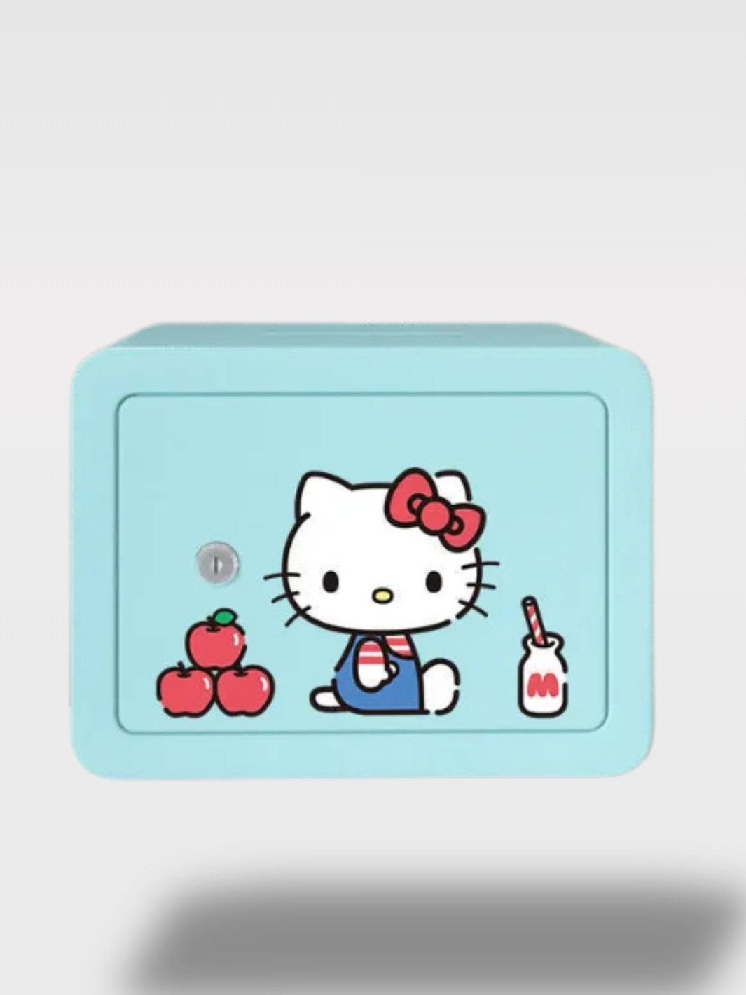 Tirelire Coffre Fort Enfants | Sécurité Ludique Le Miaou Malin Bleu – à Clé