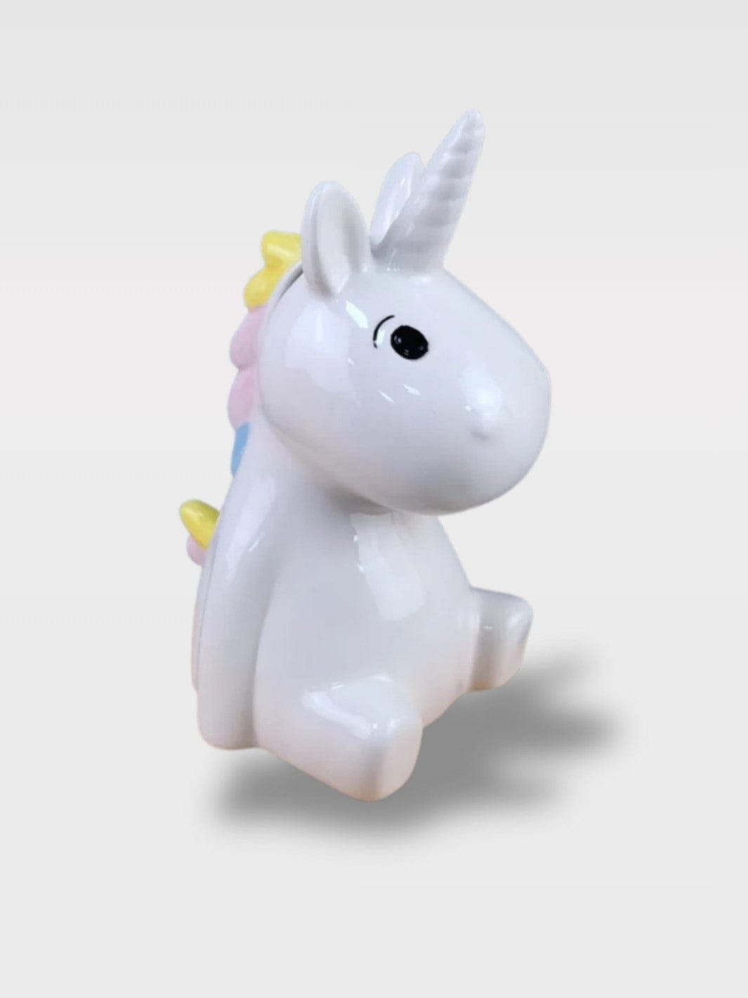 Tirelire Licorne Blanche Céramique | Objet Enchanté