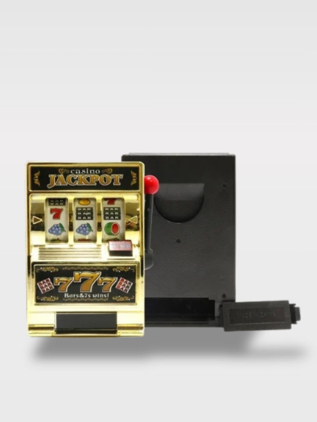 Tirelire Machine à Sous Jackpot | Style Las Vegas Dorinette – Doré