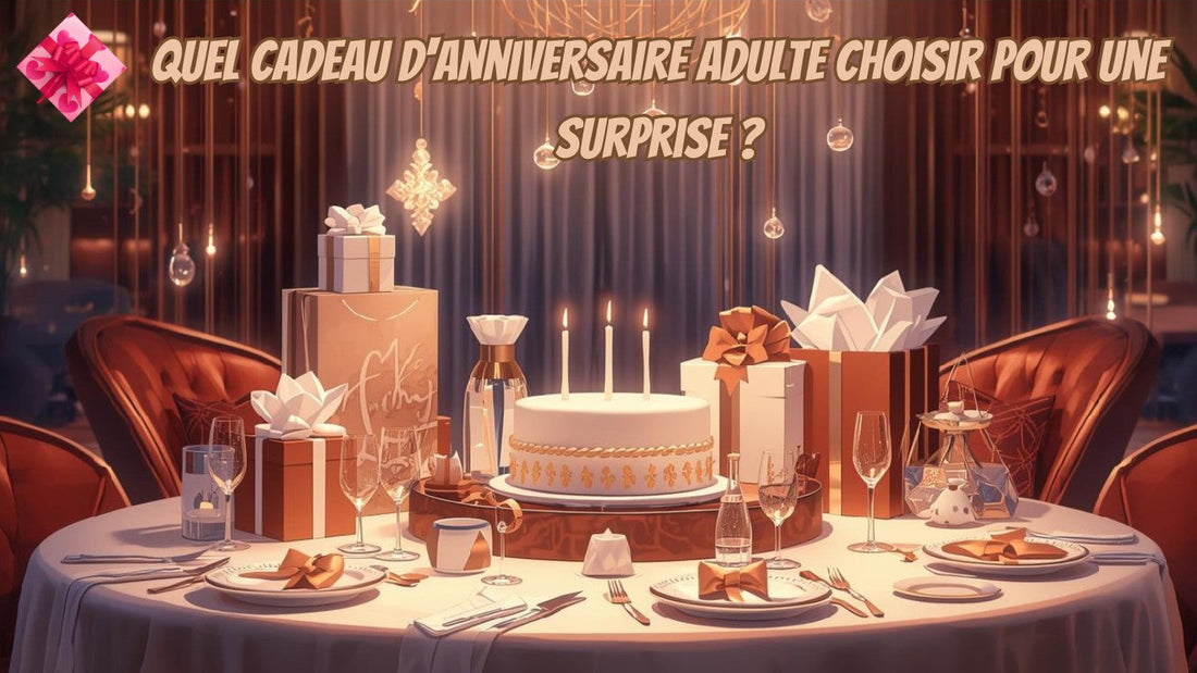 Quel cadeau d'anniversaire adulte choisir ? Image, vedette.