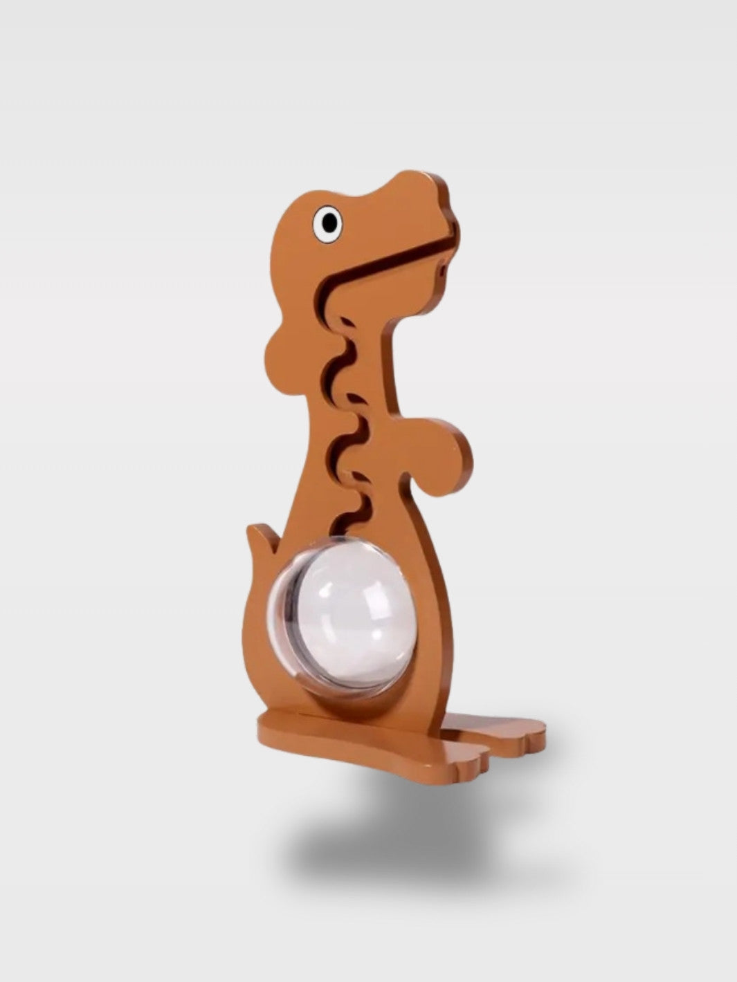 Tirelire Chien en Bois<br>Le Compagnon Sage