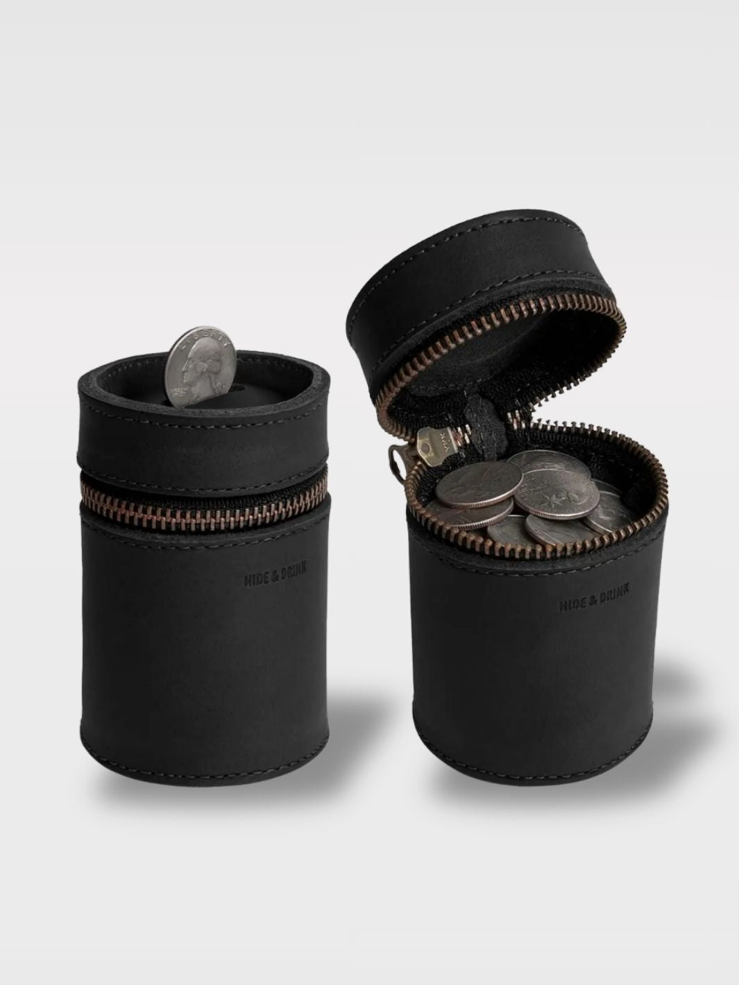 Tirelire Porte-Monnaie En Cuir<br>La Bourse Nomade