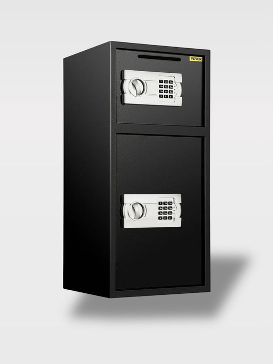 Coffre-Fort Double Porte 2 en 1 en Acier<br>Le DuoSecure