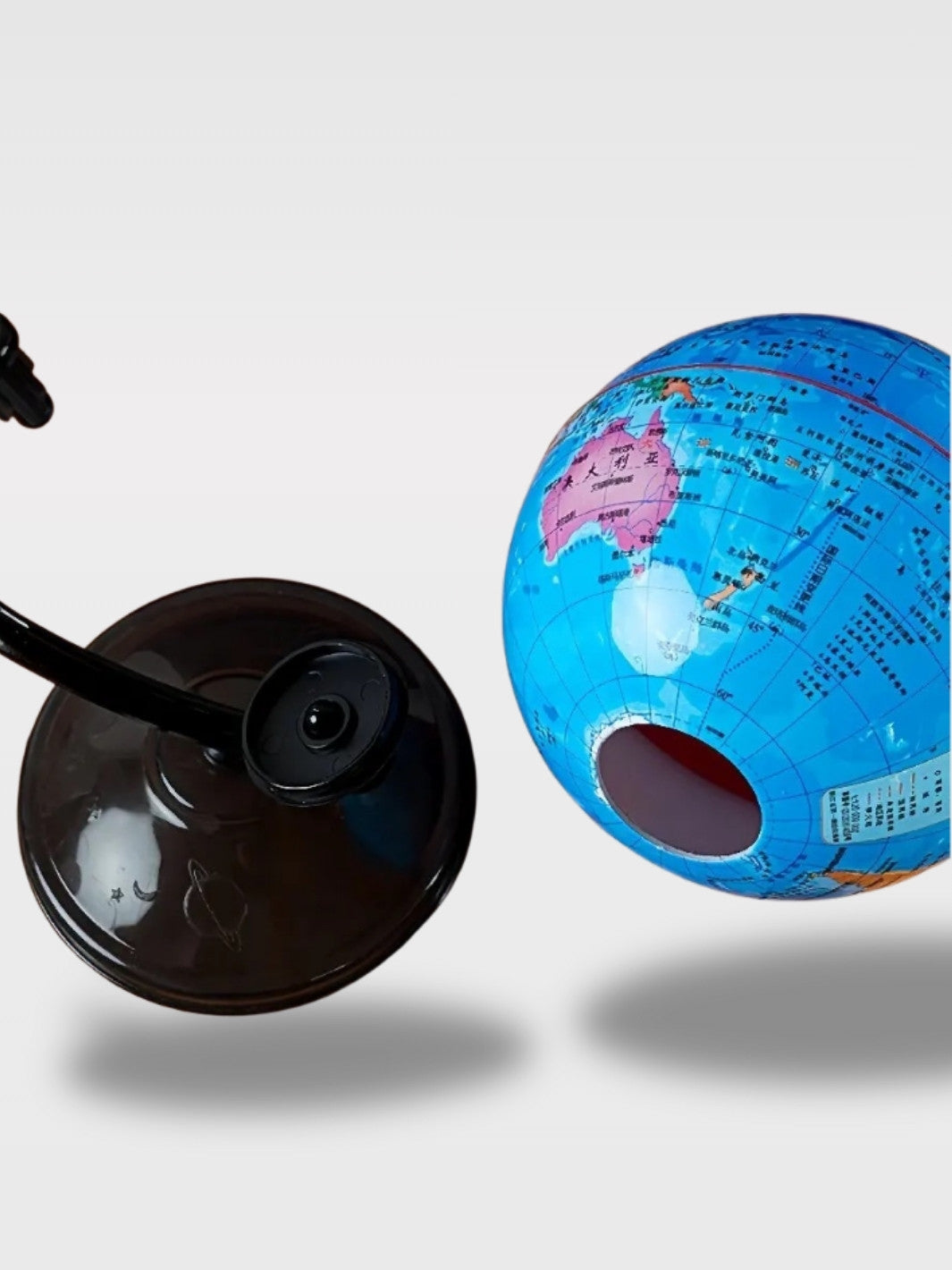 Tirelire Globe Terrestre<br>Le Monde Doré