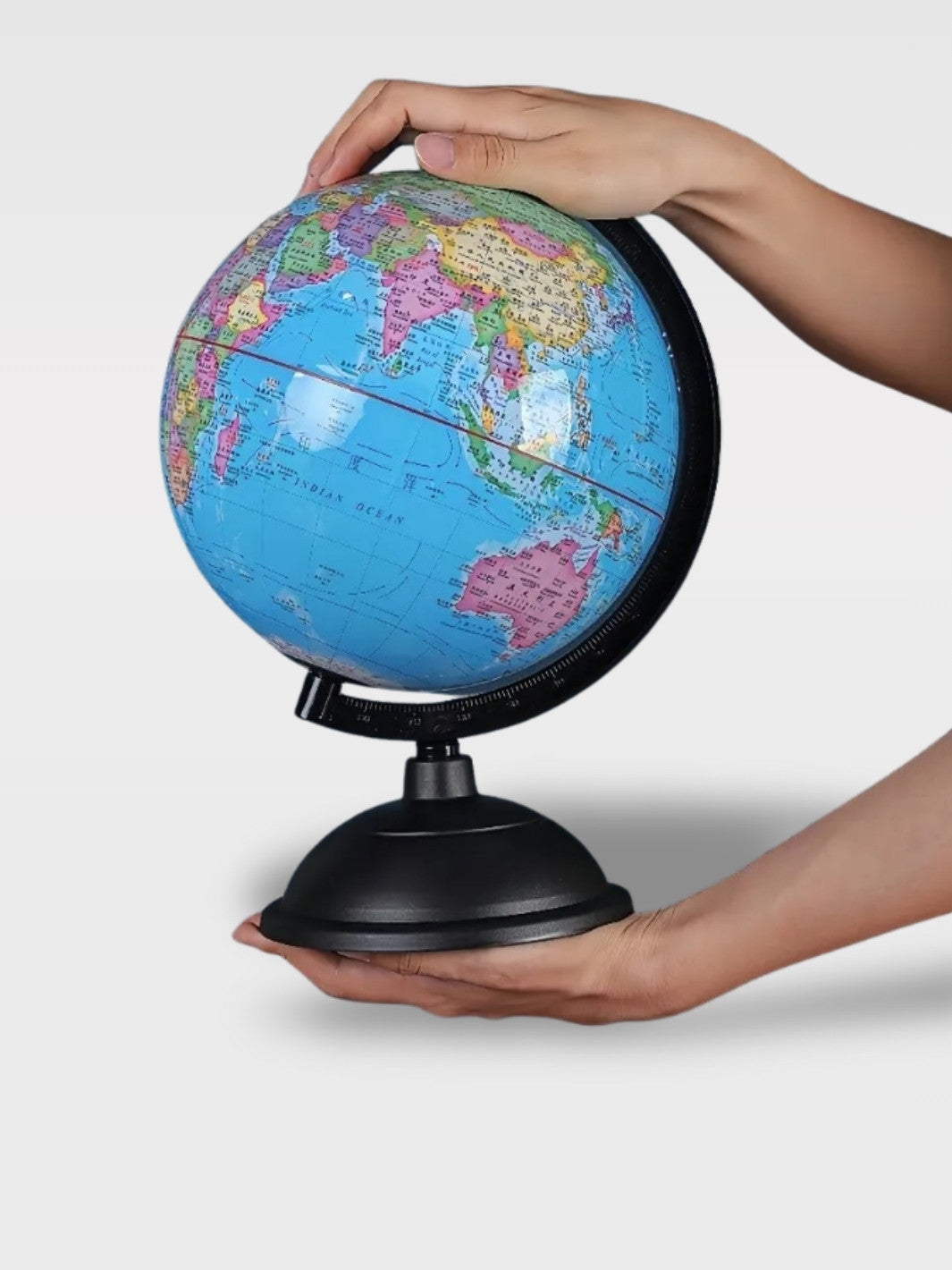 Tirelire Globe Terrestre<br>Le Monde Doré