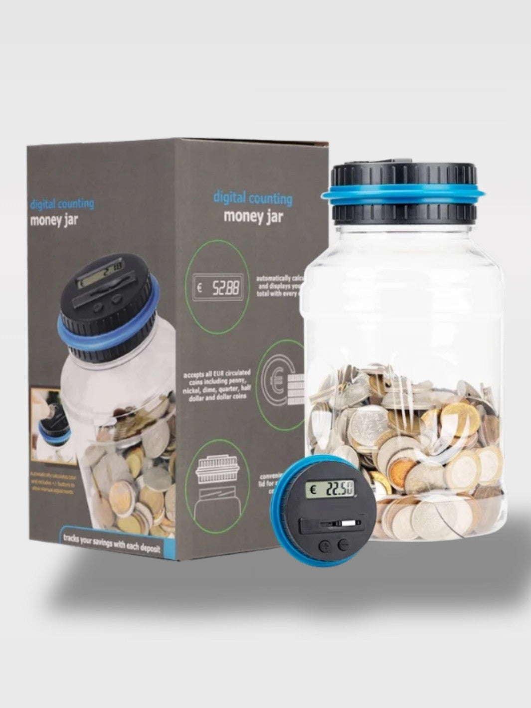 Tirelire Compteur Numérique<br>Le Comptoir Futé