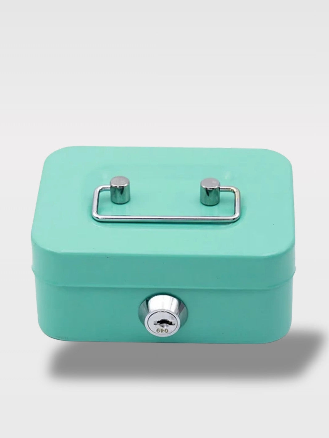 Tirelire Petit Coffre-Fort Portable à Clé<br>Le Coffre Nomade