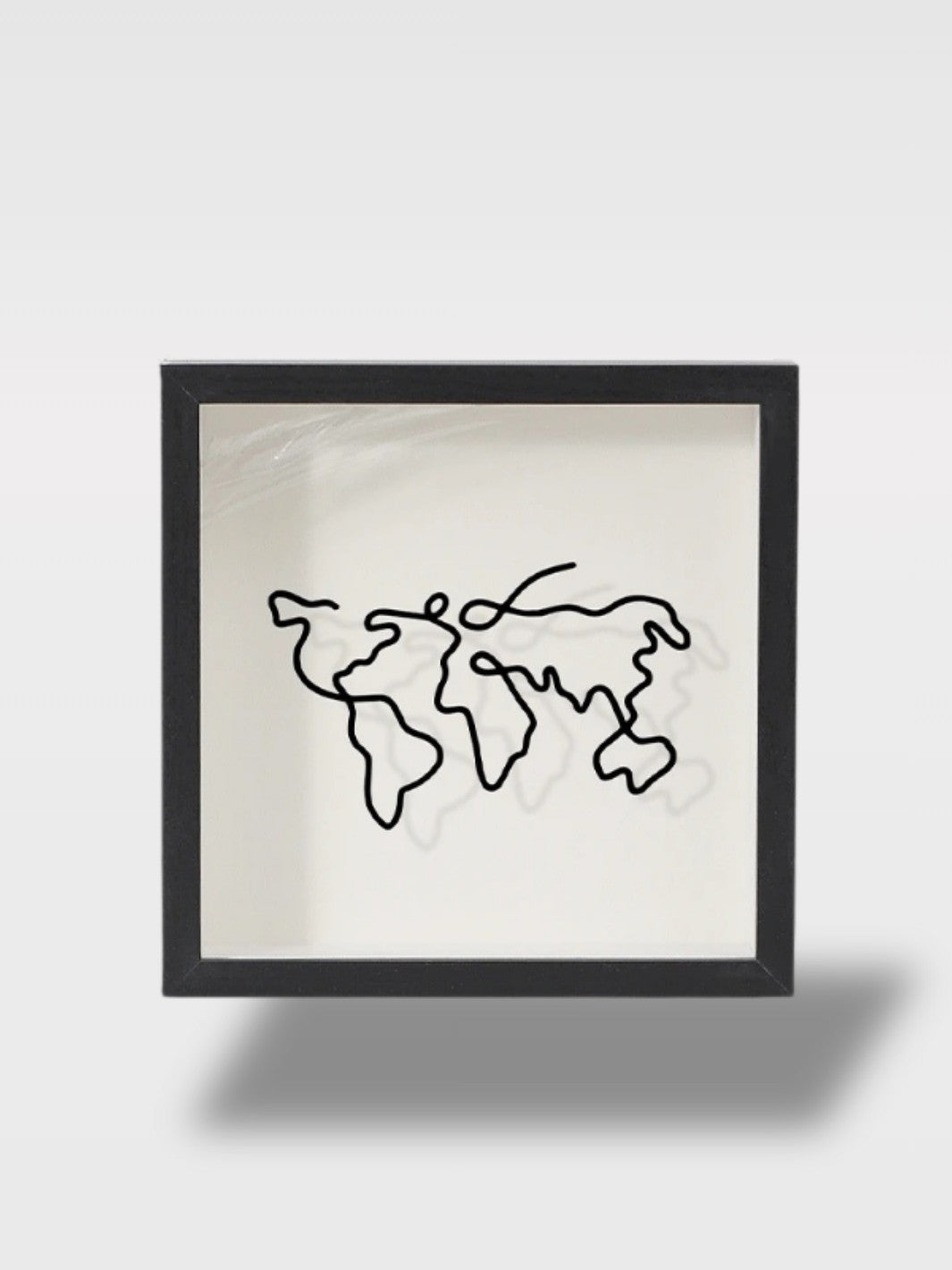 Tirelire en Bois Voyage Cadre Transparent<br>Le Cadre Rêveur