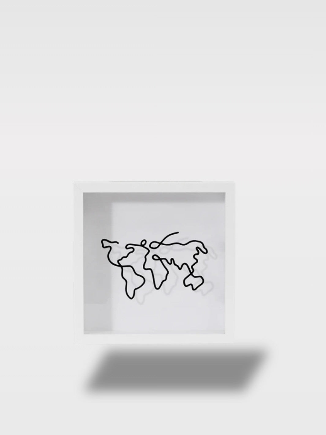 Tirelire en Bois Voyage Cadre Transparent<br>Le Cadre Rêveur