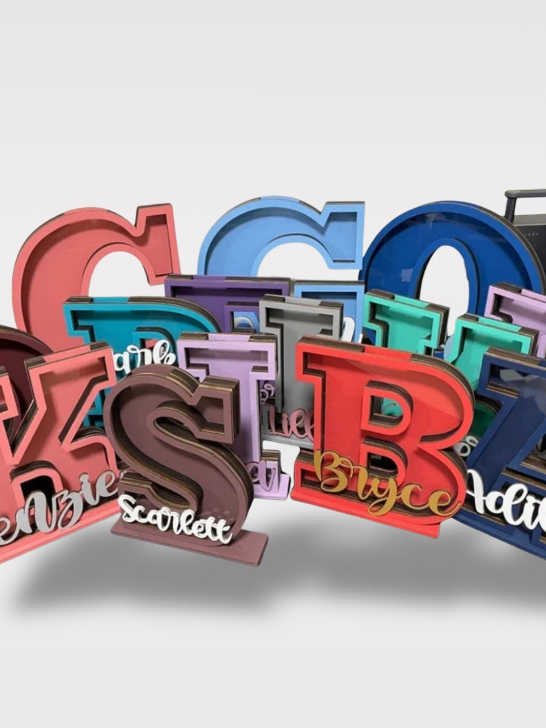 Tirelire Lettre En Bois Personnalisée Avec Nom<br>Le Petit Chef