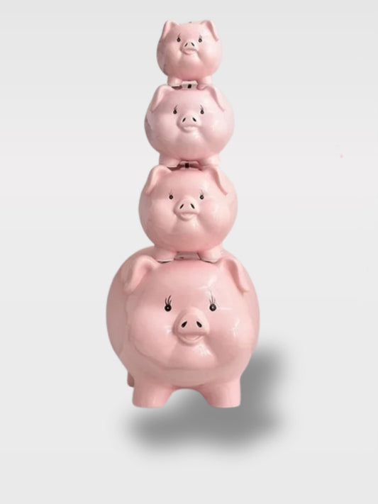 Tirelire Cochon Cagnotte En Céramique<br>Le Trésorinet