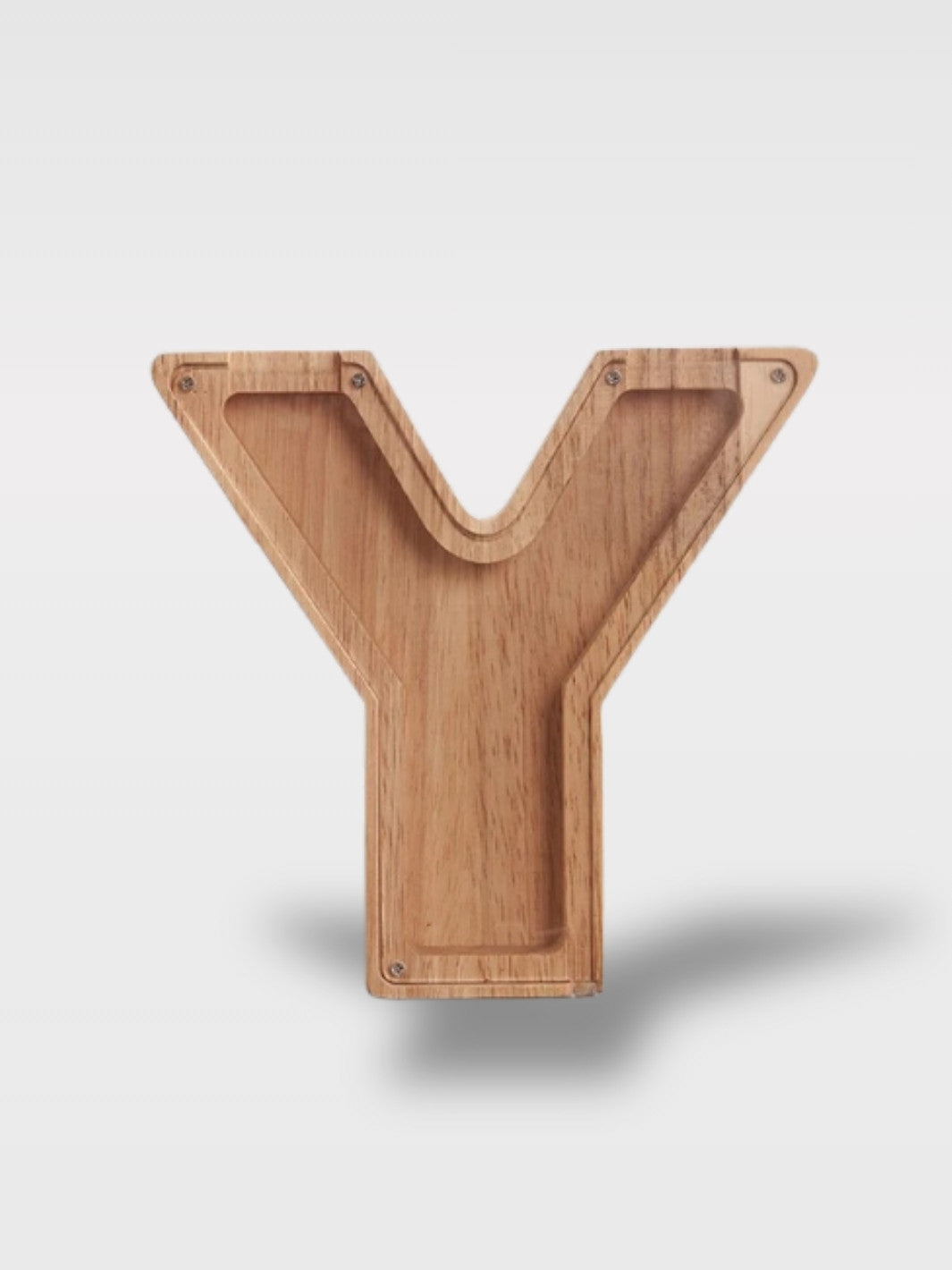 Tirelire En Forme De Lettre En Bois<br>Le Chêne