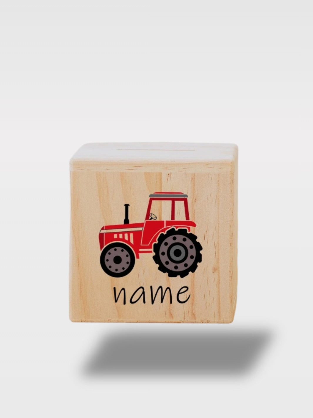 Tirelire Garçon Personnalisée En Bois Véhicule Avec Prénom<br>Le Pilote