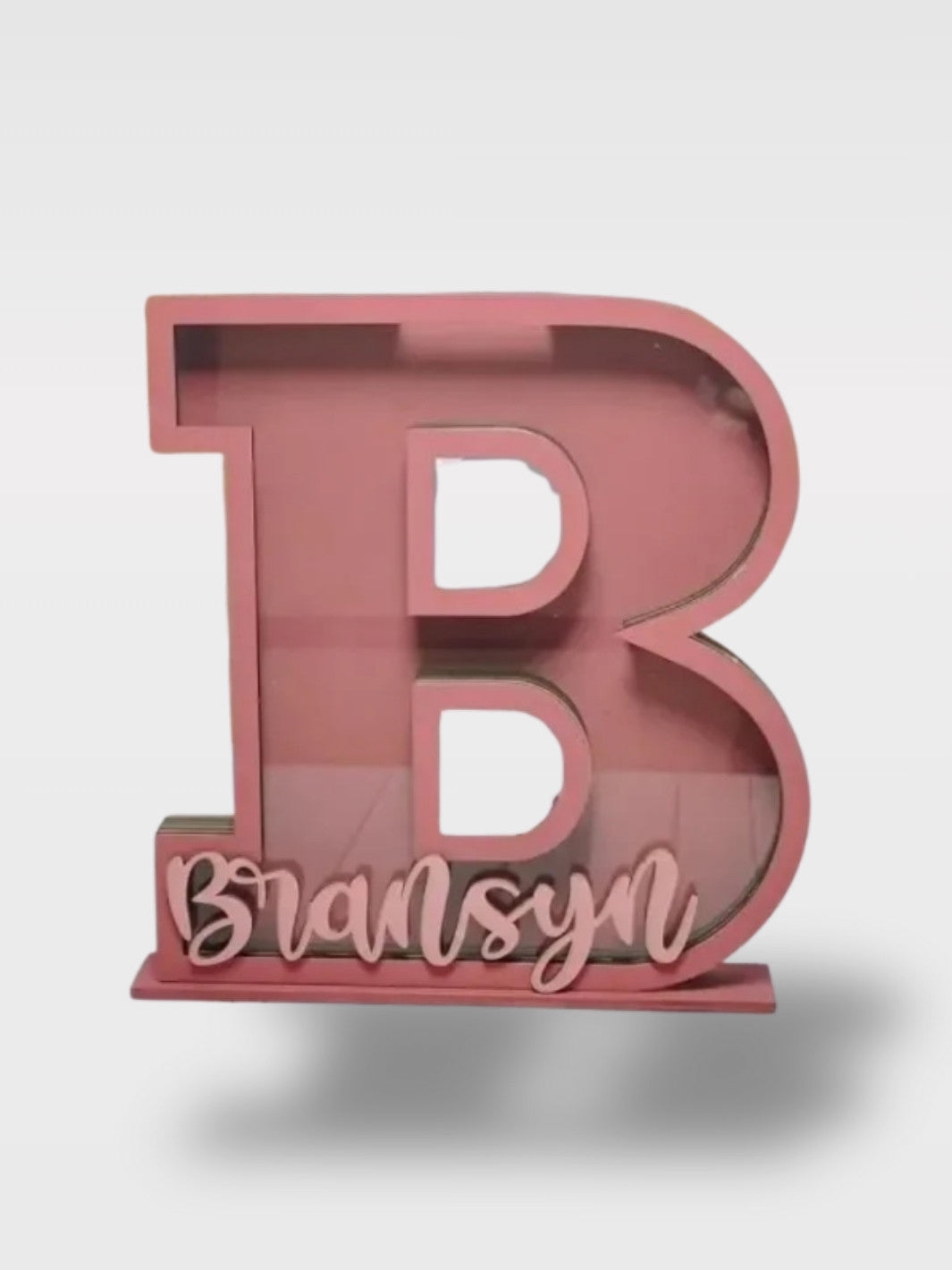 Tirelire Lettre En Bois Personnalisée Avec Nom<br>Le Petit Chef