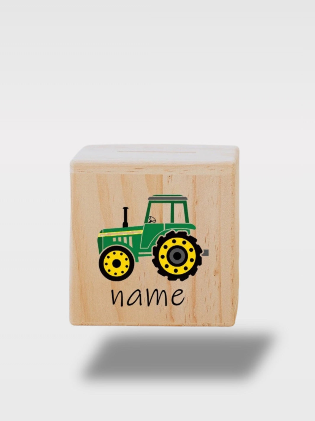 Tirelire Garçon Personnalisée En Bois Véhicule Avec Prénom<br>Le Pilote