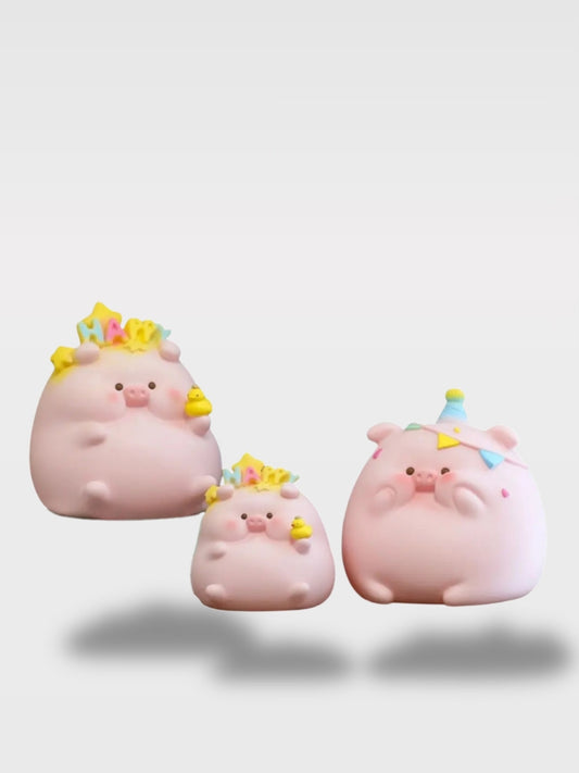 Tirelire Gros Cochon<br>Le Fêtard Rigolo