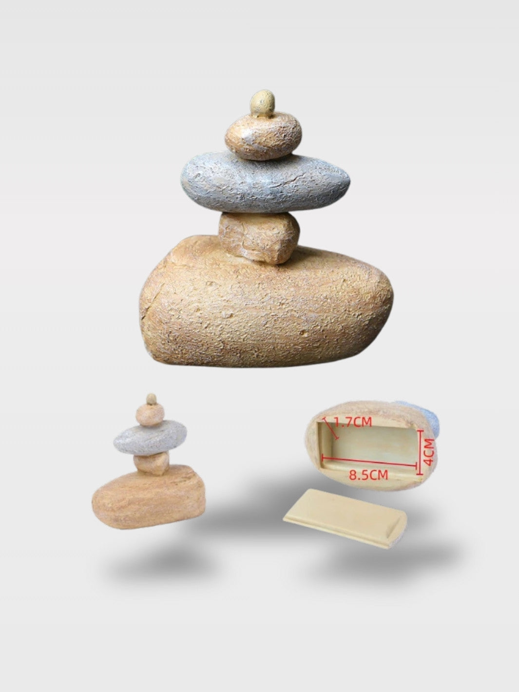 Fausse Pierre Cache Clés<br>Le Caillou Secret