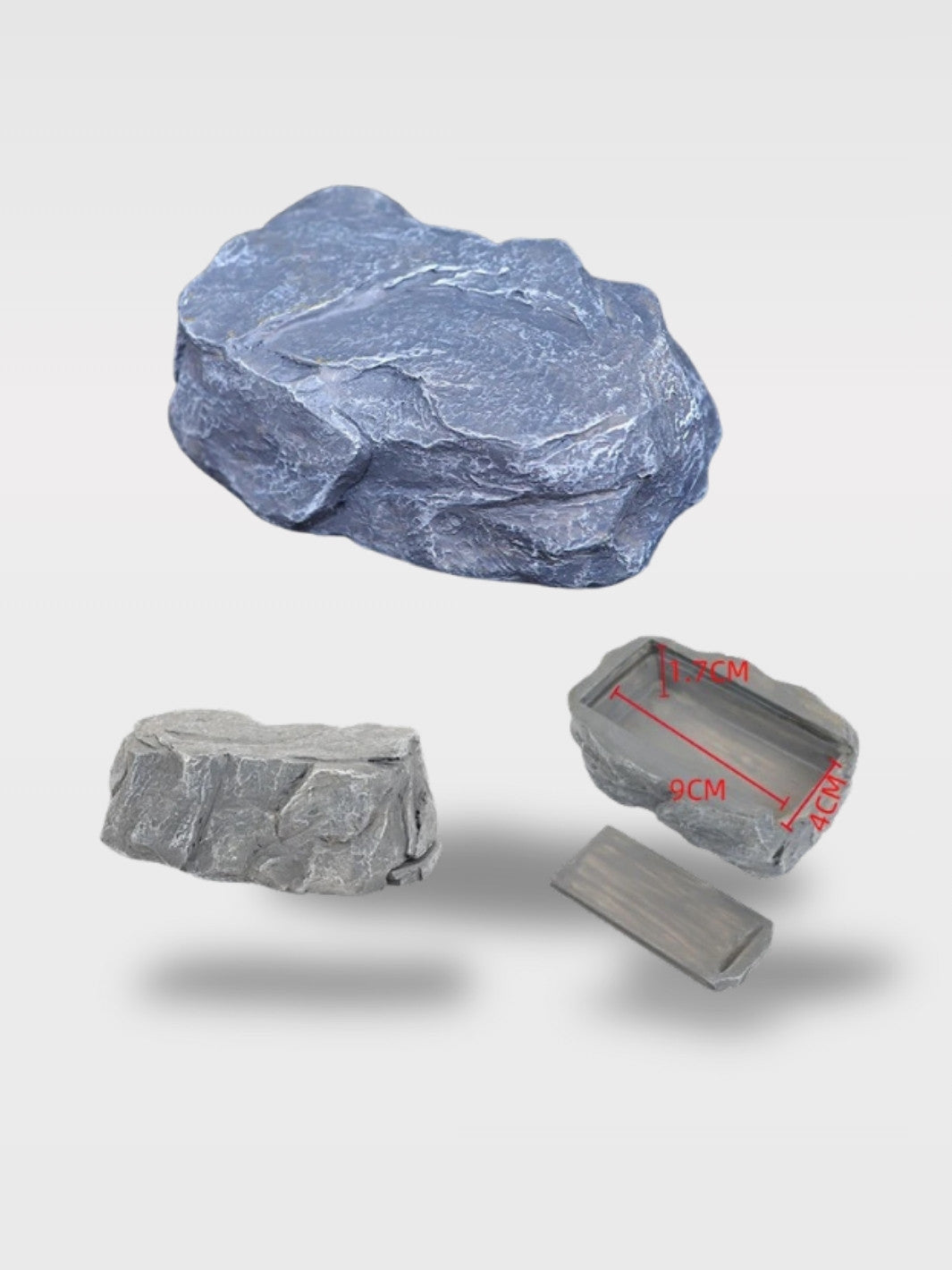 Fausse Pierre Cache Clés<br>Le Caillou Secret