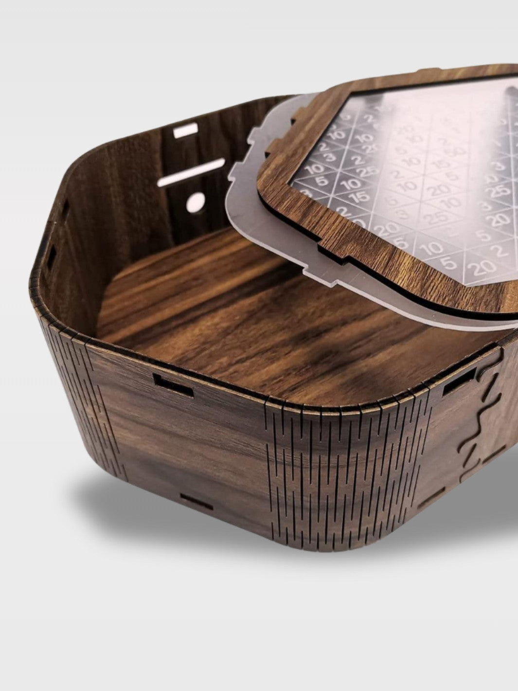 Tirelire Japonaise Bois Hexagone<br>Hexa Zen