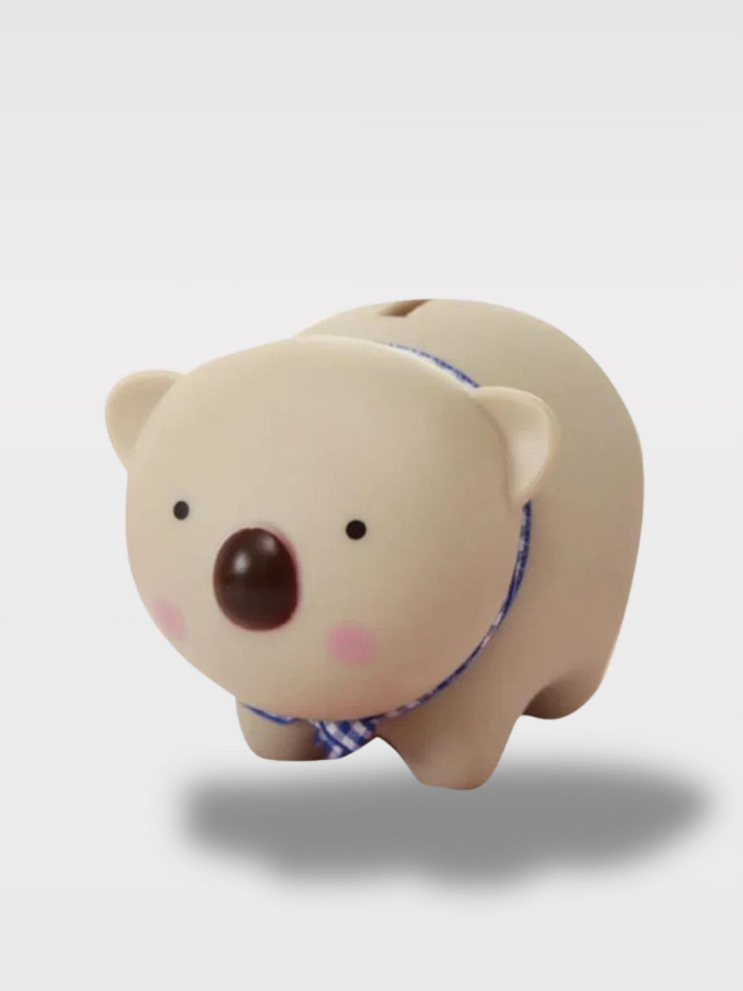 Tirelire Ours Gris <br>Le Compagnon Apaisant