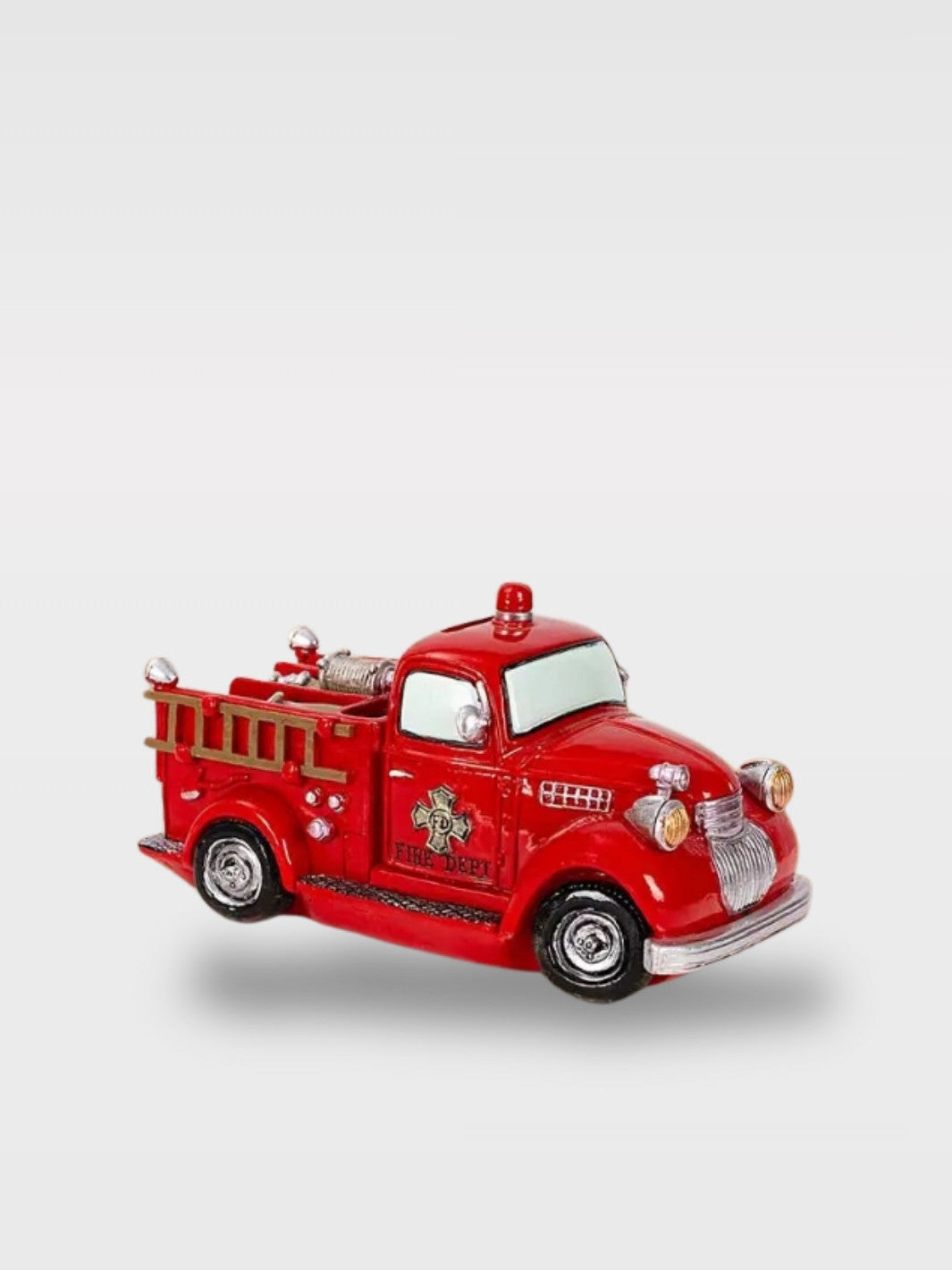 Tirelire Voiture de Pompier<br>Le Sauveur des Trésors