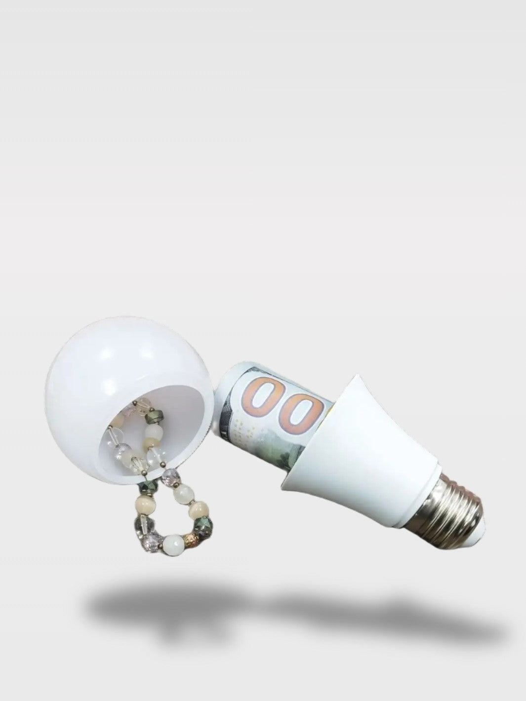 Ampoule Cachette Trompe-l’Œil<br>La Lumière Secrète