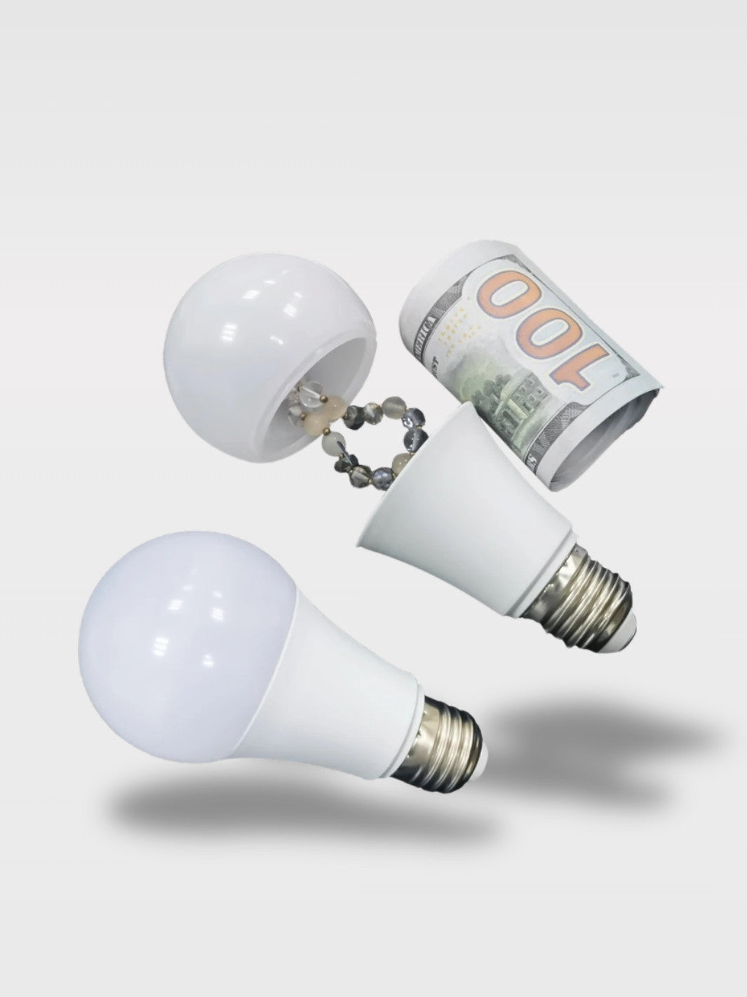 Ampoule Cachette Trompe-l’Œil<br>La Lumière Secrète