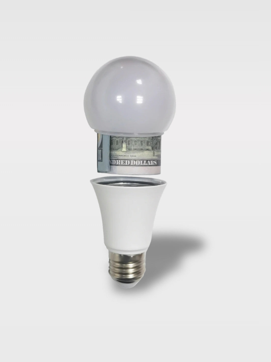 Ampoule Cachette Trompe-l’Œil<br>La Lumière Secrète