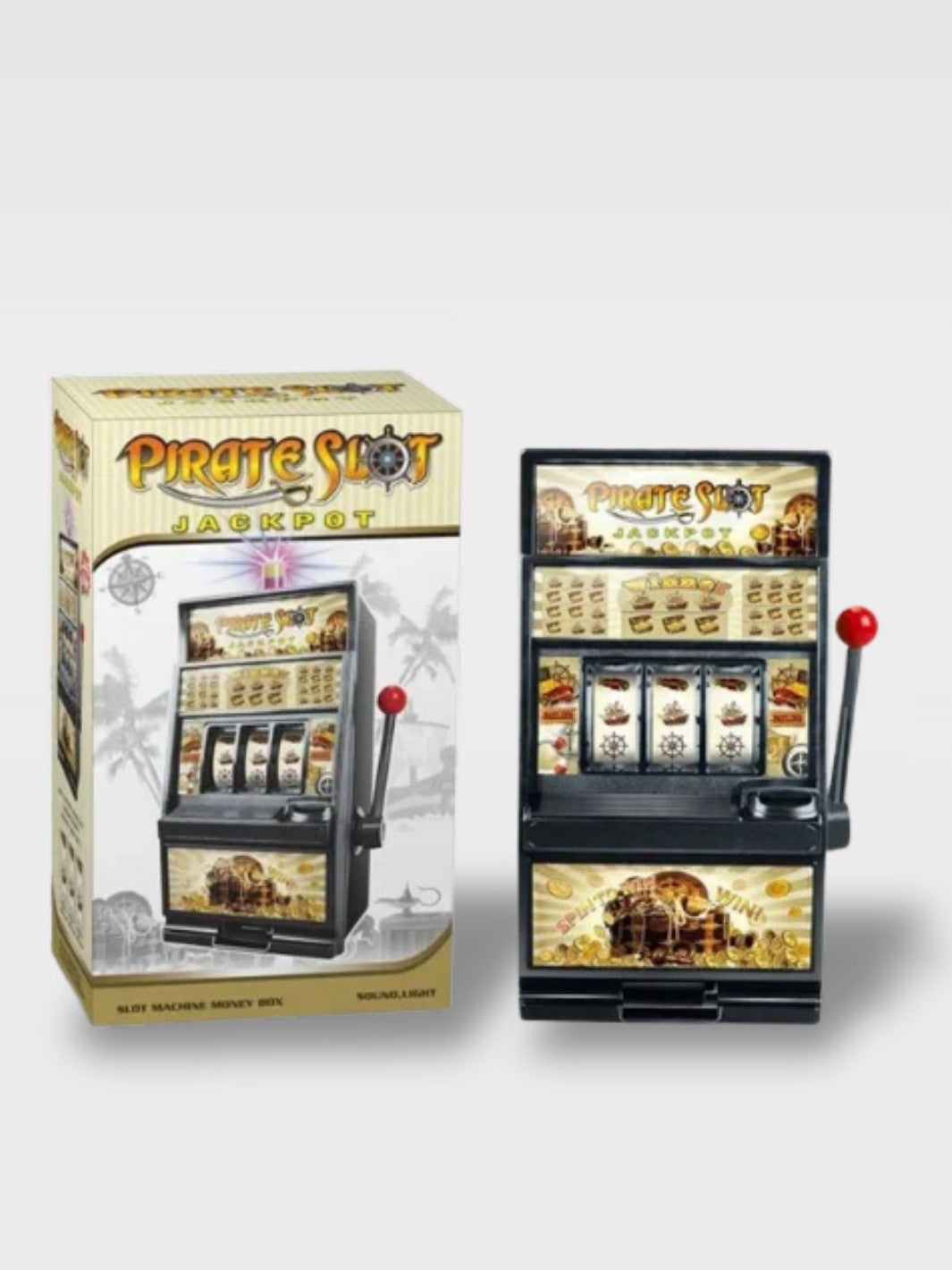 Tirelire Machine à Sous Lumineuse<br>Le Jackpot Géant