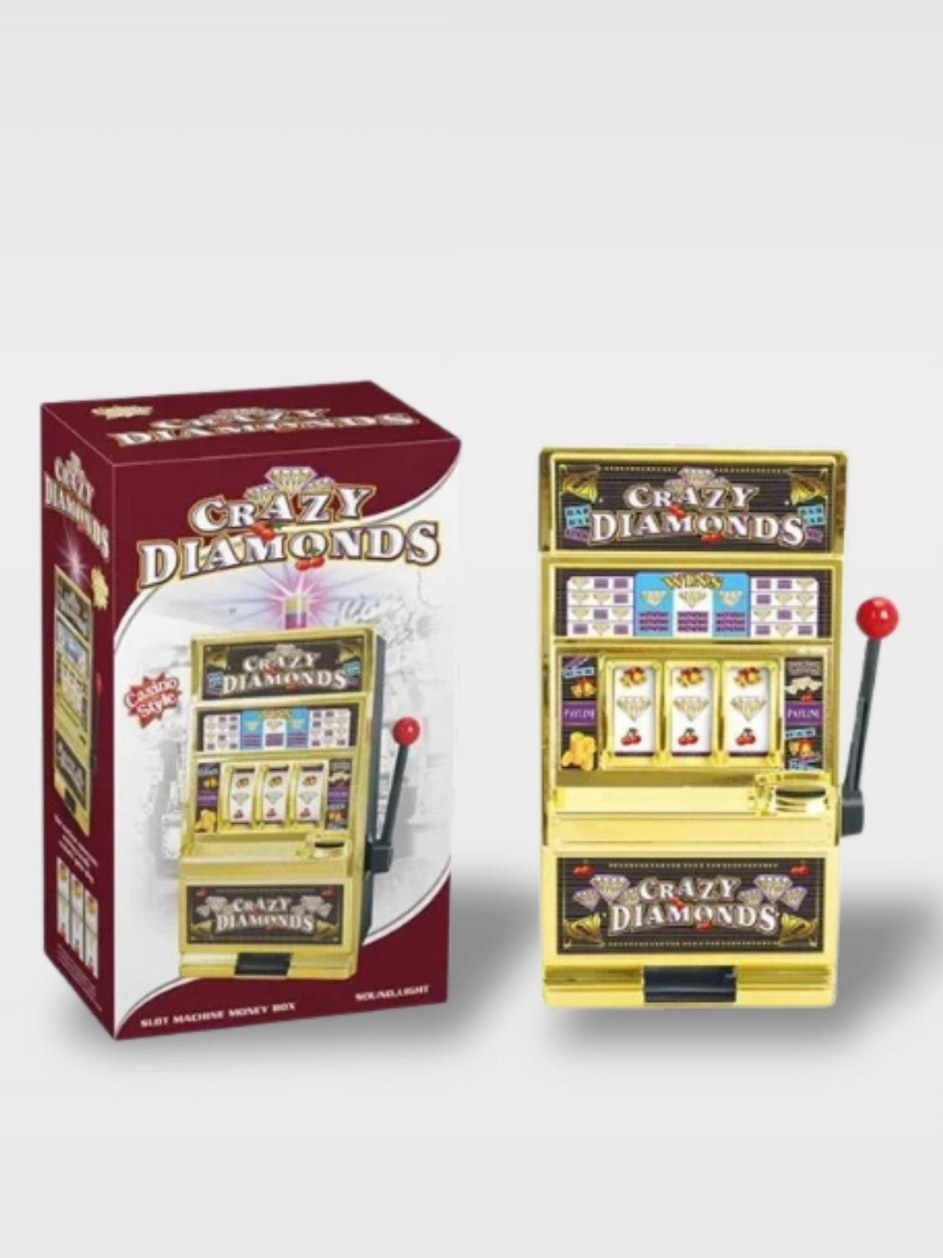 Tirelire Machine à Sous Lumineuse<br>Le Jackpot Géant