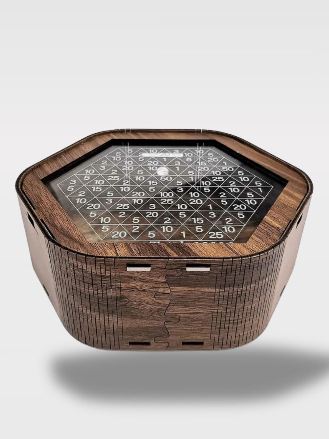 Tirelire Japonaise Bois Hexagone<br>Hexa Zen