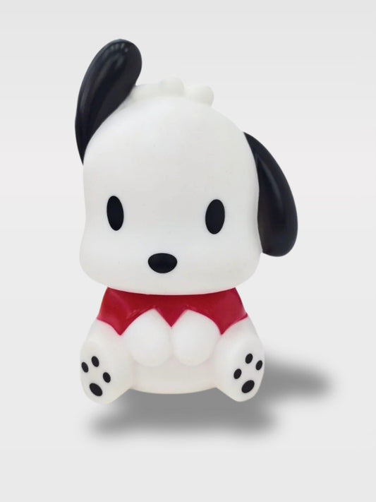 Tirelire Chien Blanc Design Moderne<br>Le Compagnon Élégant