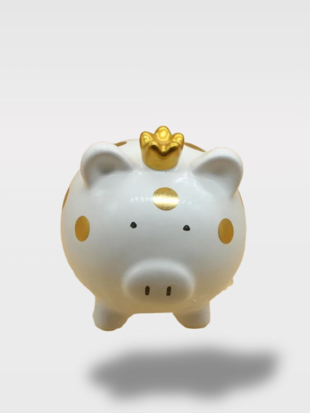 Tirelire Cochon En Céramique À Pois<br>Petit Groin Tacheté