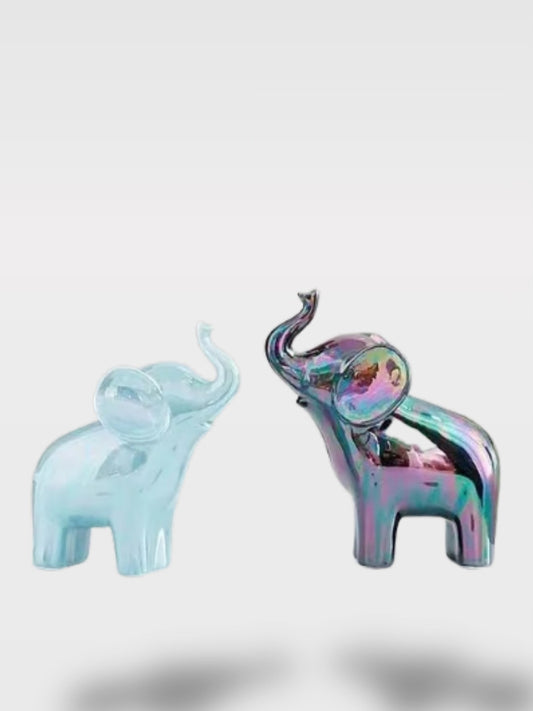 Tirelire Éléphant Design en Céramique<br>Le Gardien du Calme