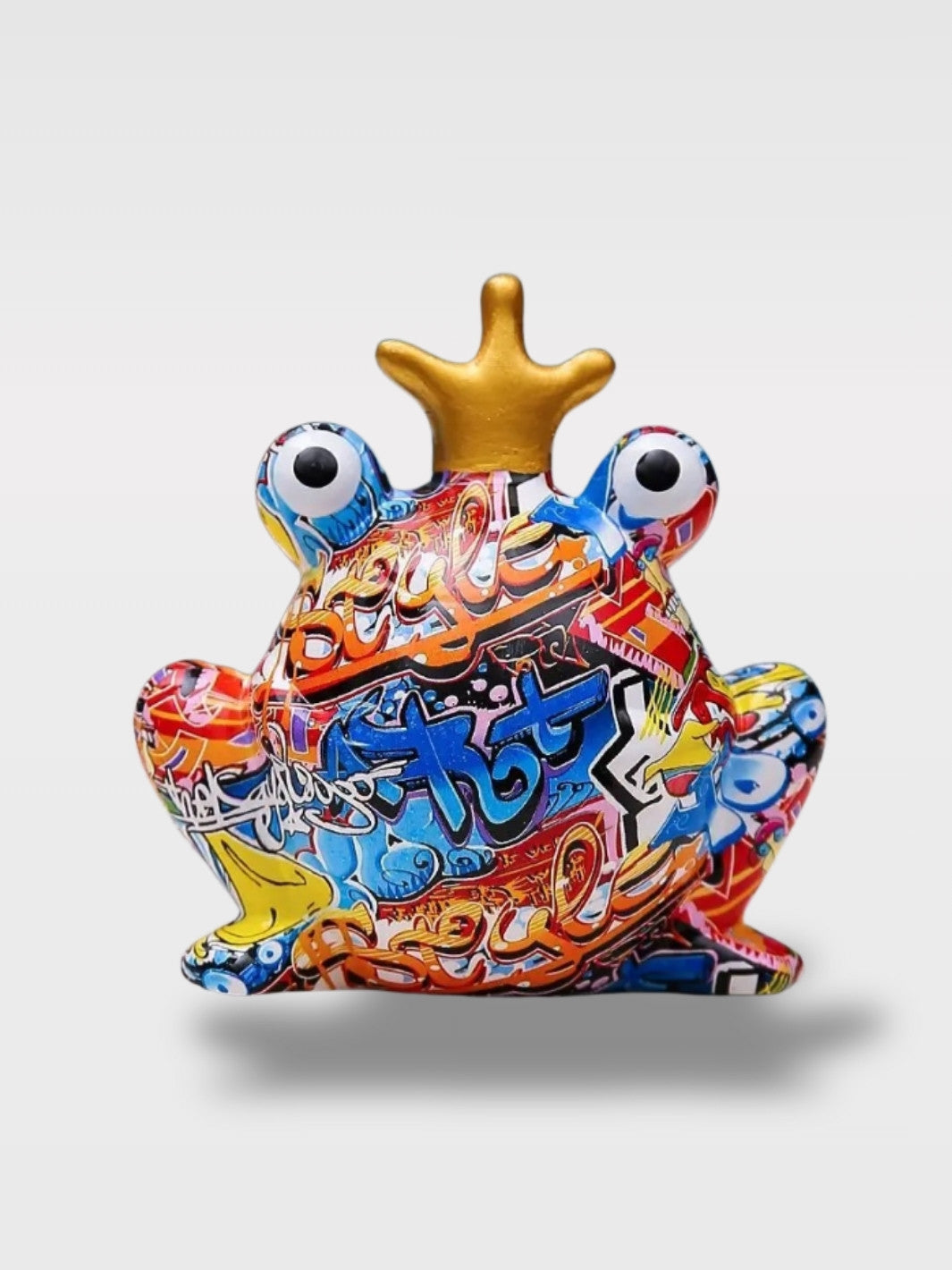 Tirelire Grenouille Pompidou En Céramique<br>Le Roi Des Marais