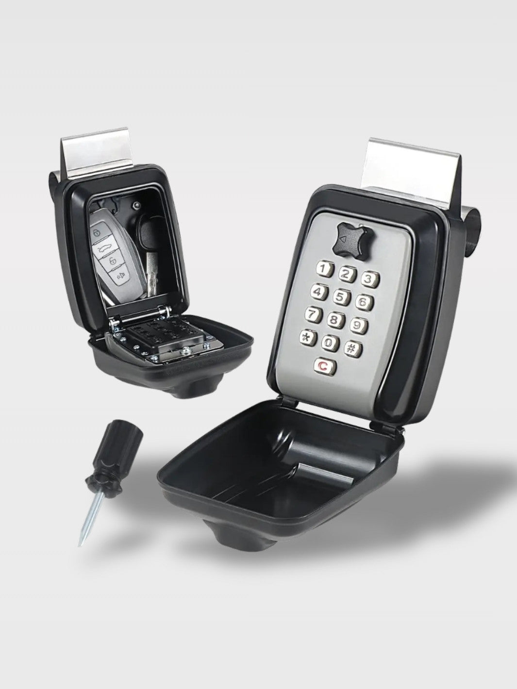 Boîte à clé voiture étanche à code<br>Le Gardien Mobile
