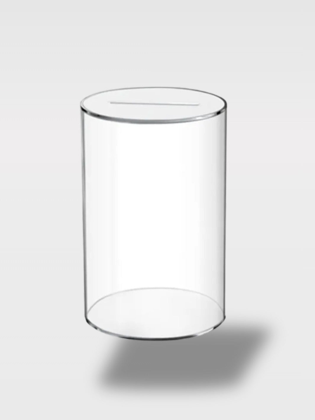 Tirelire en Acrylique Transparente<br>Le Globe Clair