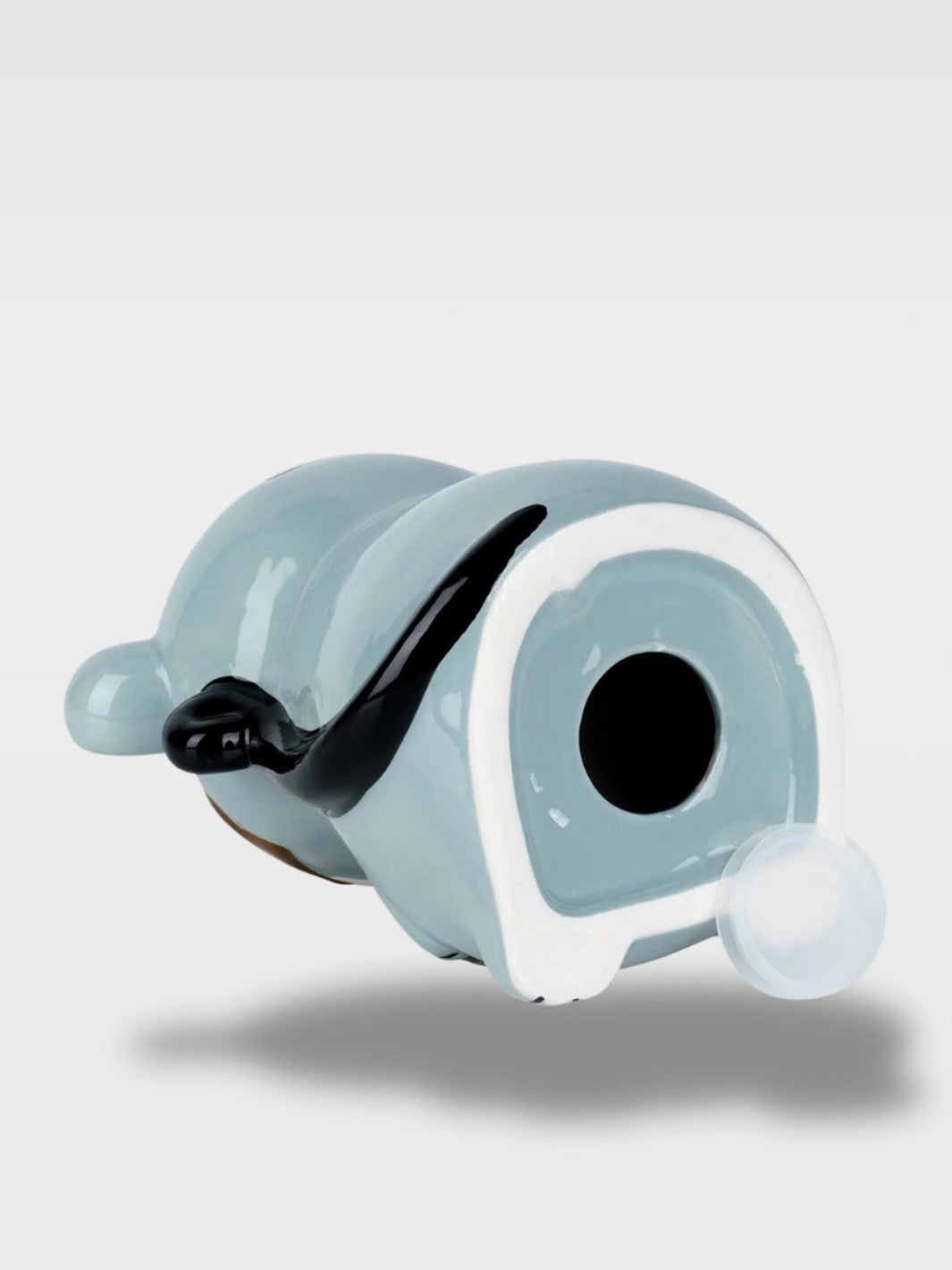 Tirelire Bleu Singe en Céramique<br>Le Roi Des Bananiers