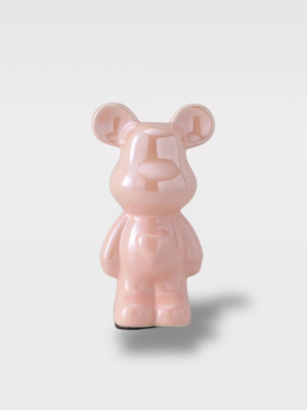 Tirelire Céramique Ours Pastel <br> Le Gardien Doux des Économies