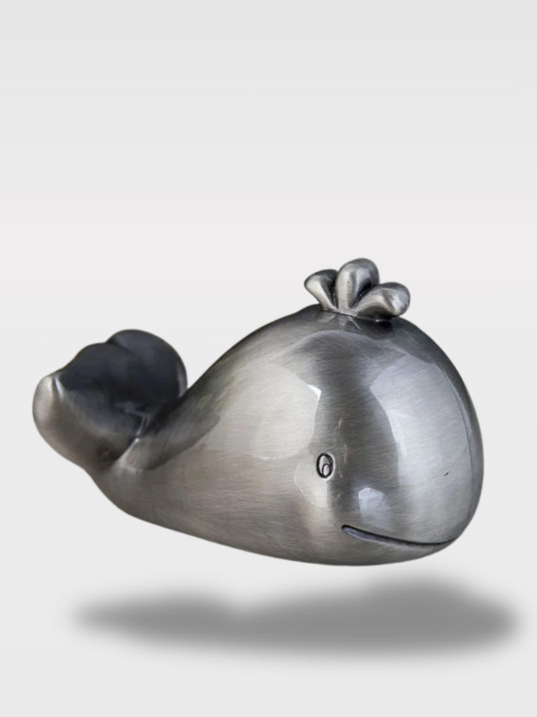 Tirelire Baleine en Métal<br>Le Trésor des Profondeurs