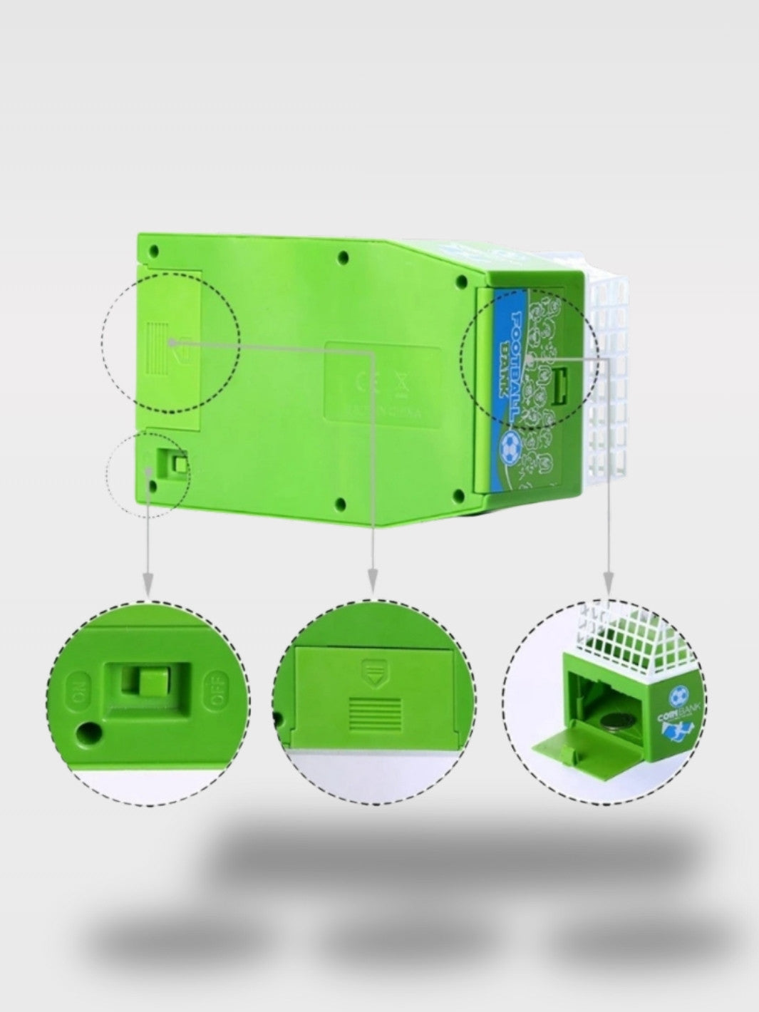 Tirelire Football Électronique<br>Le But Gagnant