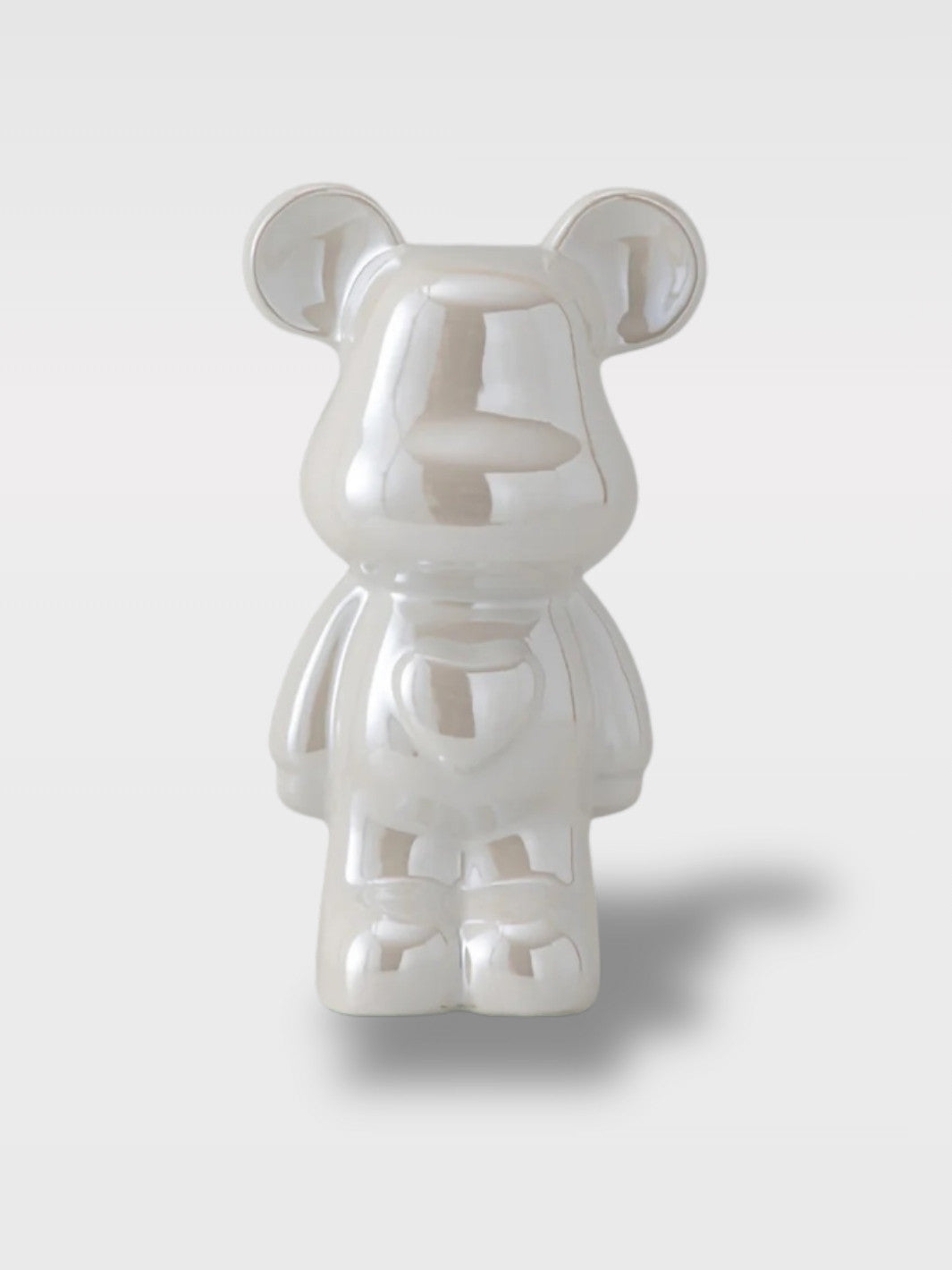 Tirelire Céramique Ours Pastel <br> Le Gardien Doux des Économies