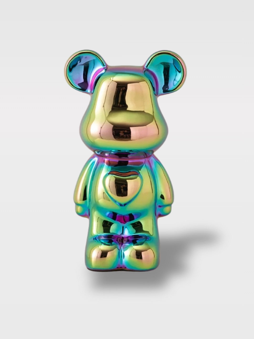 Tirelire Céramique Ours Pastel <br> Le Gardien Doux des Économies