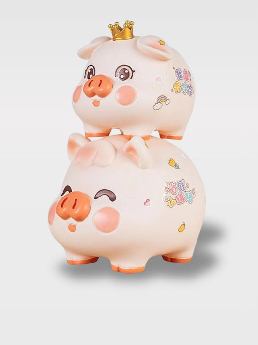 Tirelire Incassable Cochon Bébé<br>Bébé Cochon Rigolo