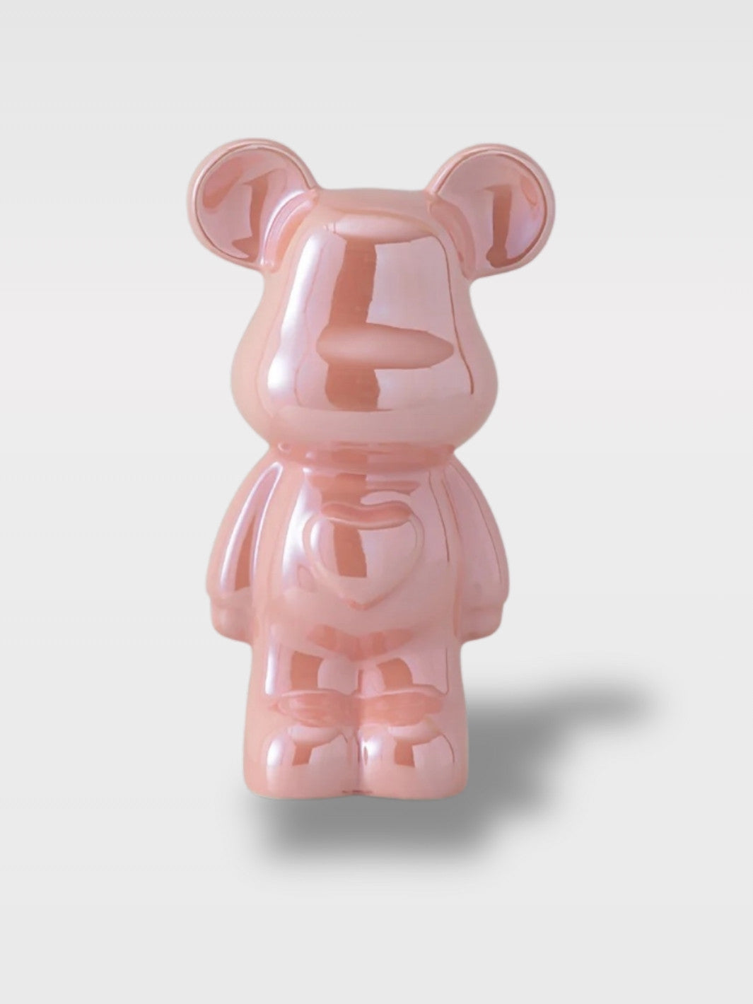 Tirelire Céramique Ours Pastel <br> Le Gardien Doux des Économies