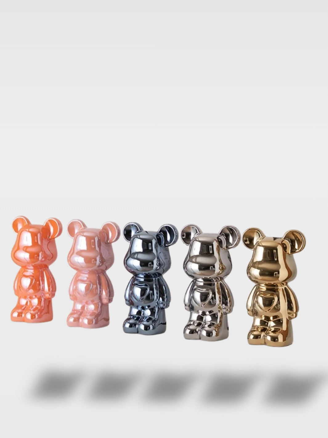 Tirelire Céramique Ours Pastel <br> Le Gardien Doux des Économies